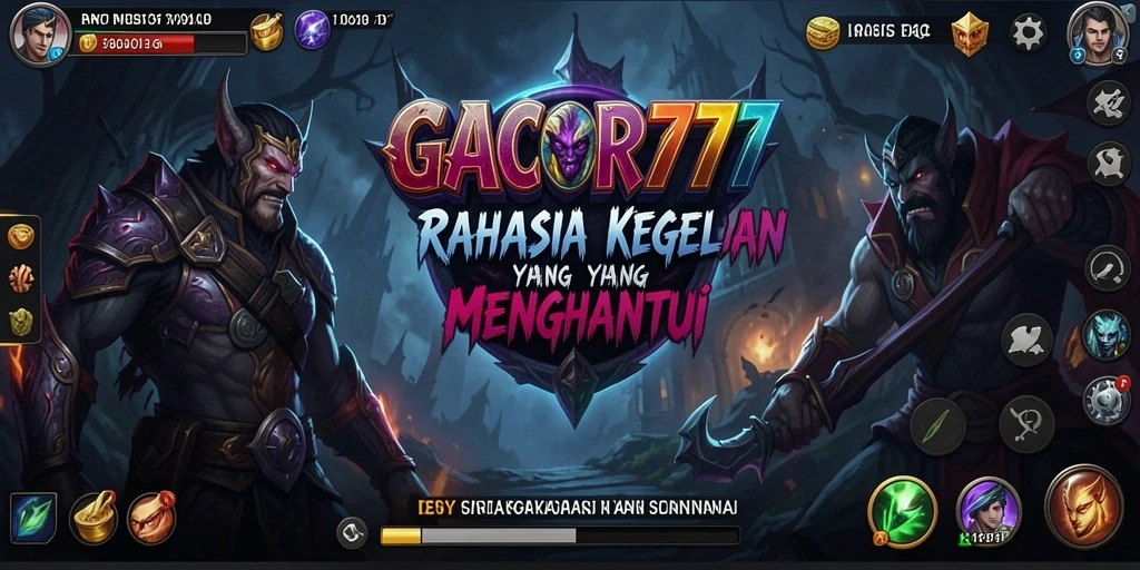 Screenshot GACOR777 menampilkan momen mendebarkan dalam gameplay Horror.