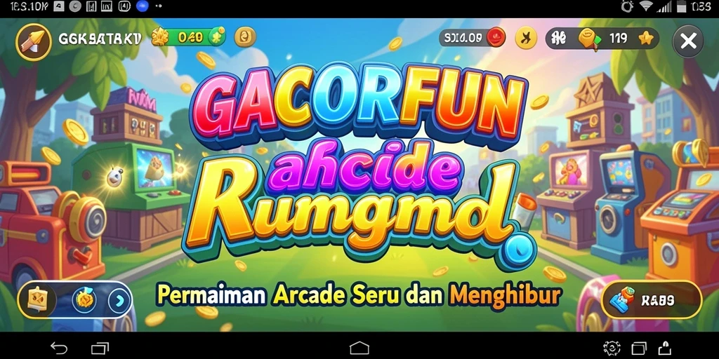 Tampilan menarik dari gameplay GACORFUN dengan grafik cerah.