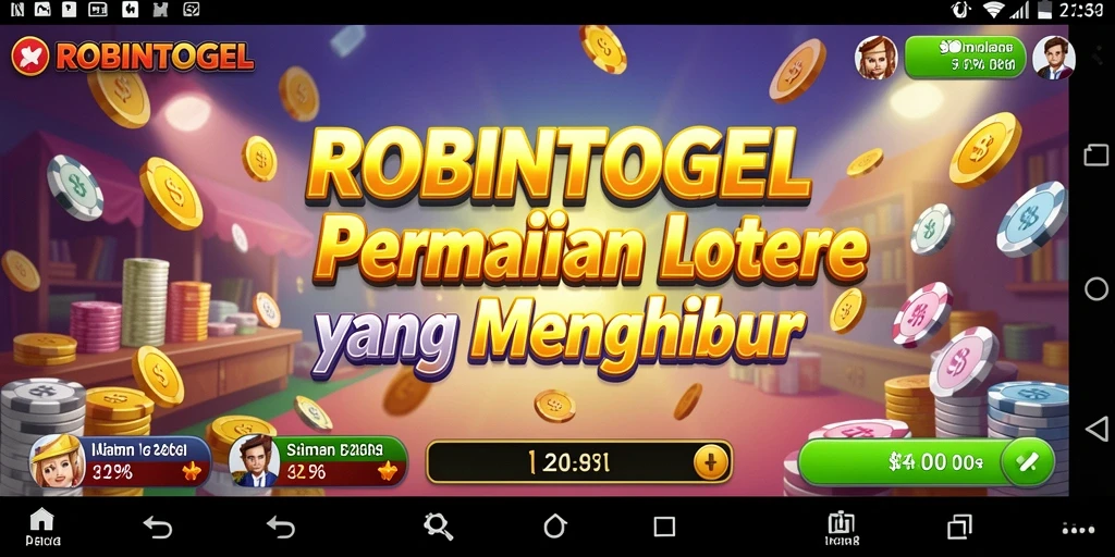 Tampilan gameplay <strong>ROBINTOGEL</strong> yang menarik dan interaktif.