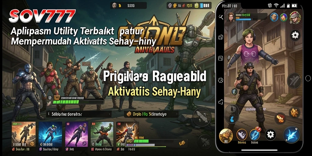 Screenshot SOV777 menampilkan antarmuka pengguna yang intuitif dan fitur-fitur unggulan.