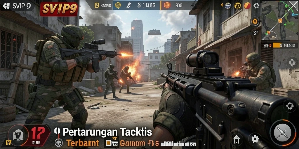 Gameplay seru dan mendebarkan dalam SVIP9 dengan grafis menawan.